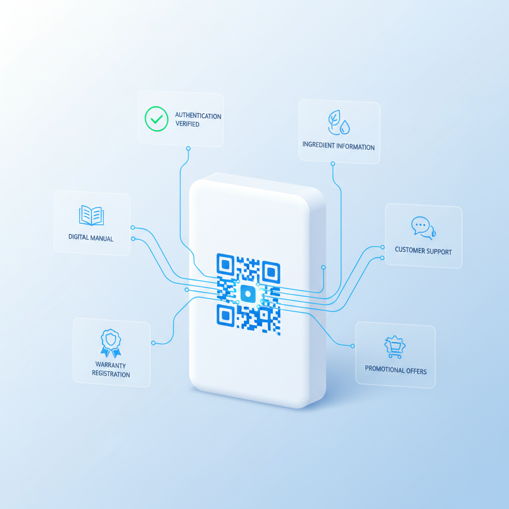 Smart QR code scanning on a product